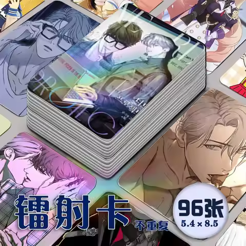 Nerd Project Manhwa Bl Lomo Cards Laser Photocards 96pcs/set