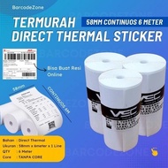 80MM THERMAL STICKER PAPER | 58MM THERMAL STICKER PAPER