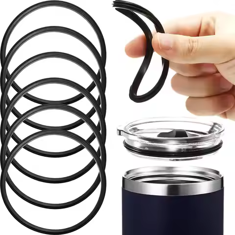 Replacement Gaskets Compatible with Contigo Snapseal Byron Travel Mug 16oz & 20oz, Silicone Lid Seal