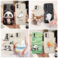 For Samsung A04 Case Aesthetic Cute Cat Coffee Painted Shockproof Silicone For Samsung Galaxy A04 Ca