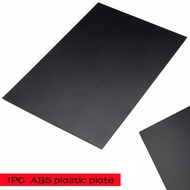 baomy 1Pc Durable ABS Styrene Plastic Flat Sheet Plate 1mm x 200mm x 300mm Black