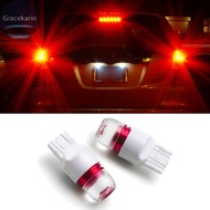 2X Red 7443 7440 LED Strobe Flashing Blinking Brake Light Tail Stop Parking Bulb