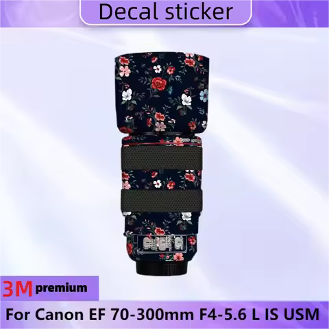 For Canon EF 70-300mm F4-5.6 L IS USM Lens Sticker Protective Skin Decal Film Anti-Scratch Protector