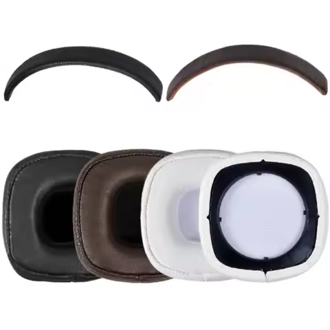 Protein Leather Replacement Ear Pads Cushions for Marshall Major 3/Major III Headphones, Headset Ear