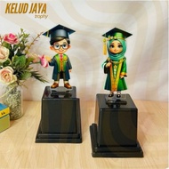 Custom Acrylic Graduation Trophy - Award Trophy