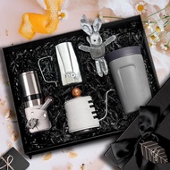 【手沖咖啡套裝禮盒】手沖壺/隨行保溫杯/拉花杯/磨豆機 生日禮物