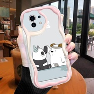 Duang XiaoMi 11 12 Lite 5G 11i 11X 5G Phone Case Pattern We Bare Bears Soft Protective Cover