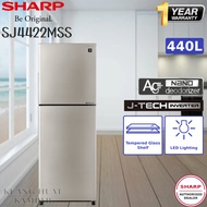 SHARP 440L INVERTER REFRIGERATOR / FRIDGE SJ4422MSS / SJ-4422MSS