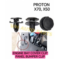 (1PC) PROTON X70 X50 ENGINE BAY COVER CLIP PANEL BUMPER CLIP