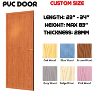 [Custom Size] PVC Door / PVC Toilet Door / Plastik PVC Pintu Tandas BIlik Air / Pintu PVC Standard S