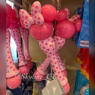 🎡香港迪士尼 粉紅波點 米妮 泡泡棒 bubble gun 泡泡機