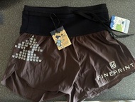 T8 Women's Sherpa Shorts Fineprint Crossover