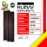 Klevv BOLT X Series DDR4 16GB PC25600 3200MHz DUAL CHANNEL (2x8GB) 16GB DDR4