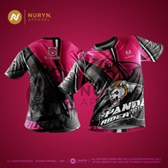 T-Shirt Sublimation Jersey Panda Delivery - Food Delivery / Nuryn Apparel
