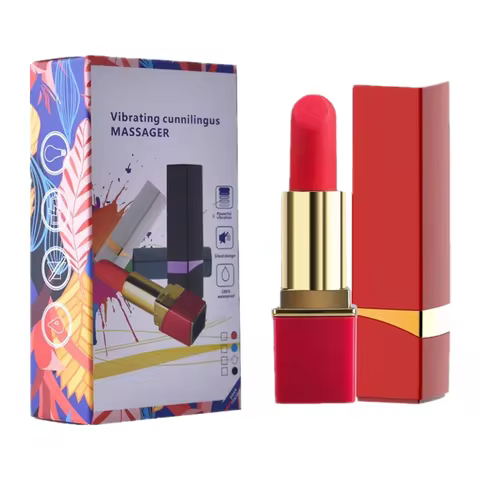 Mini Lipstick Vibrator, Magnetic Charging AV Egg, Portable Clitoral Stimulator for Women