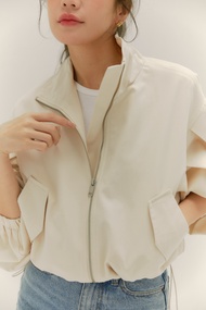 [ POPO JACKET ] เปลี่ยนมาสายเท่ ต้องรุ่นนี้เลย ความคอปีนเอย ทรงเอย มันลงตัวสุดๆ ใครมีแพลนไป ตปท บอกเ