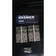 4" x3" x2 mm Butterfly Door and Window Hinge 4" Bremen