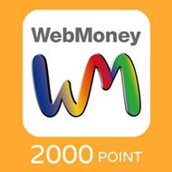 WebMoney 2000 點