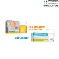 Zambon Fluimucil Sachets 600mg 30s/ Effervescent tablets 100mg 10s - Effective to dissolve mucus & p