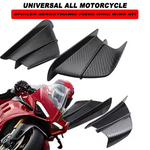 Motorcycle Winglet Aerodynamic Side Wing Fin Spoiler For Yamaha YZF R1 R6 R25 R7 R3 Kawasaki Ninja H
