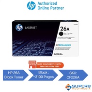 HP CF226A BLACK 26A Original Black Toner Cartridge