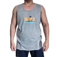JUMBO ADULT MEN'S SINGLET OVER SIZE OR JUMBO SINGLET DIGITAL SCREEN PRINTING SIZE 3XL AND 4XL PBALI