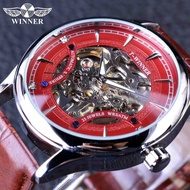 winner Fashion Trend Mens Mechanical Watch Skeleton Watch Mens Manual mechanical men Watch SLZe01