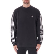 Crewneck a D - IQ - a S - TECH 3 Stripes Spellout Black