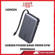 UGREEN POWER BANK PB550 67W 20000MAH