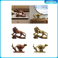 [Ahagexa] Small Lion Statue Decoration Crafts for Farmhouse Bedroom Cabinet