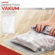 TaffPACK Multifunctional Clothes Vacuum Bag 1 PCS - YB11 - Transparent Wardrobe Organizer Clothes Or