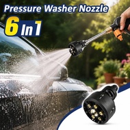 6 In 1 Pressure Washer Nozzle Portable Pressure Washer Nozzle 6in1 Change Over Nozzle
