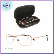 -{:EO Readers 1907 Foldable Portable Reading Glasses for Men and Women with Free Case &amp; Wiper