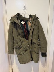 Sly moussy n3b 軍綠色厚外套