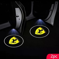For Ferrari 308 GT4 328 GTB GTS F355 360 Modena F430 458ltalia 488 2PCS LED Car Door Welcome Light H