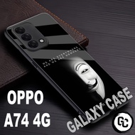 Softcase Glossy OPPO A74 4G/Motif Aesthetic/case OPPO A74 4G/Casing OPPO A74 4G/silicone kesing