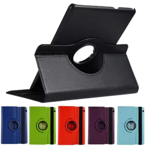 10pcs360 Rotation Case For Huawei Mediapad M3 M5 M6 8.4 10.8 Matepad 10.4 M2 T3 8.0 C5 Stand Cover f