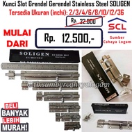 Gerendel Grendel Kunci Slot Pintu Rumah Jendela Stainless Kayu