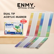 ENMY Acrylic Paint Marker Set with Dual Tip Special Edition Package
