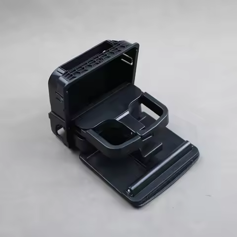 1KD862533 Black Folding Center Console Rear Cup Holder For VW Golf 5 6 MK5 MK6 1K0862532 1K0862533 1