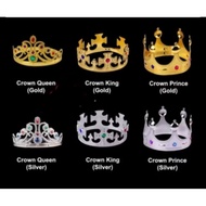 RATU Queen and King Crown/Crown King/Crown Queen/Crown Prince