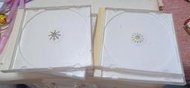 ╭★㊣ DVD/CD 白色光碟片 空盒/收納盒/保存盒【12.6x14.3x1公分】單(碟)片裝 特價 $3 ㊣★╮