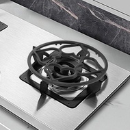 2 Pcs Cast Iron Gas Ring Reducer Heat Resistant Wok Support Ring Easy to use Wok Stand Pot Protector