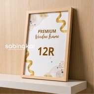 16R Wooden Photo Frame 12RFrame Foto Pine Wood Frame 30x40 CM