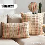 Cushion Cover 45x45cm Woven Small Pillow Case 40x40  60x60 Sofa Pillow Cover Throw Pillow Case Lumbe