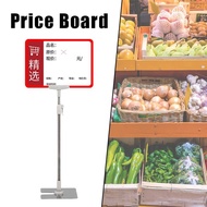 Pop Up Frame Price Tag Promotional Frame A4 Size With Sign Stand Board