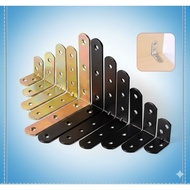 SIKU L-shaped shelf support bracket 2cm, 2cm, 4cm, 4cm, 6cm, 6cm, Stainless steel, rust-proof, high 