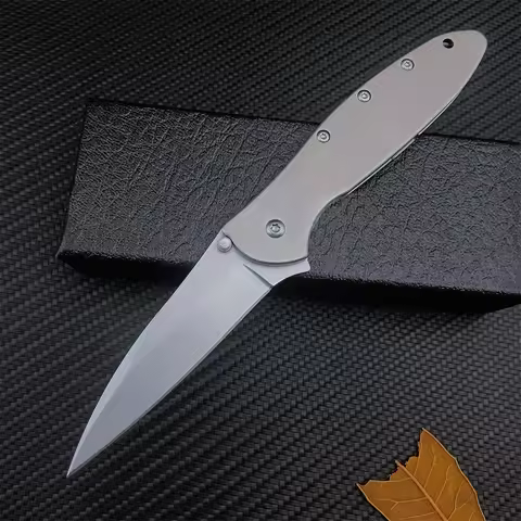 Jungle TacticsHigh-Hardness1660 Flipper Folding Knife Everyday Carry Camping Outdoor Hiking Knife14C
