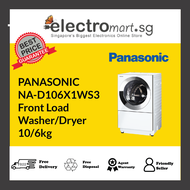 PANASONIC NA-D106X1WS3 Front Load  Washer/Dryer 10/6kg