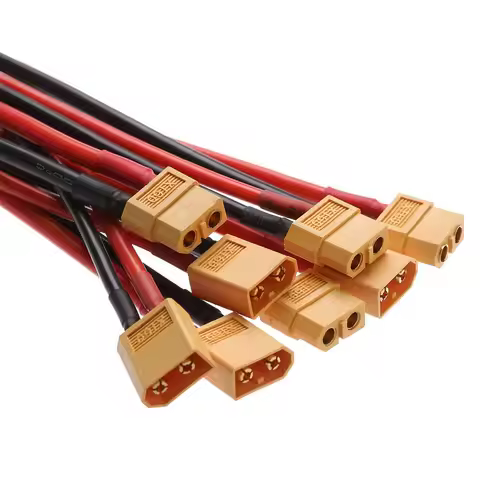 XT60 Connector Female / male 10CM/15CM XT60 Battery Male Female Connector Plug with Silicon 12 AWG/1